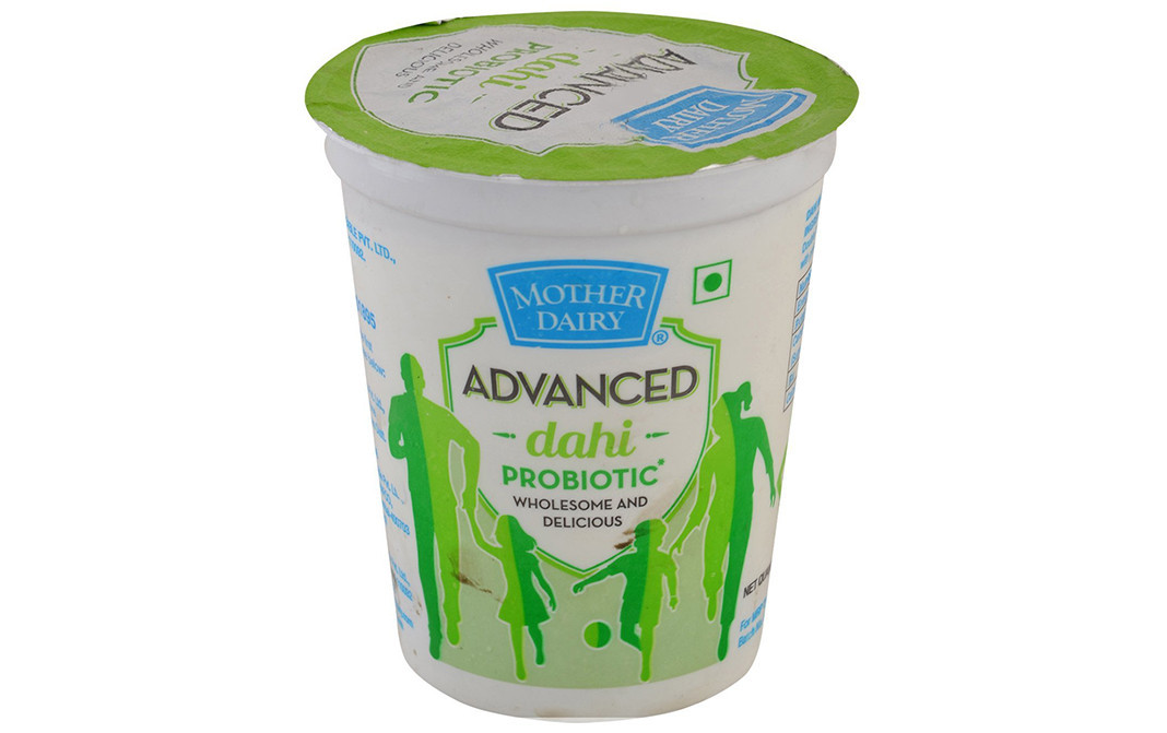 Mother Dairy Advanced Dahi Probiotic   Tub  400 grams